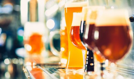 Boutique pour la vente de bière artisanale à La Tour‑du‑Pin